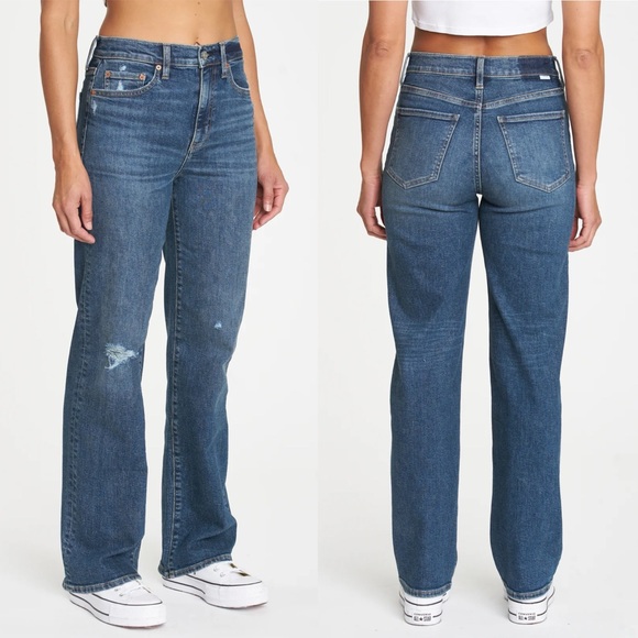 DAZE DENIM Hug High Rise Dad Jean - Picture 2 of 11